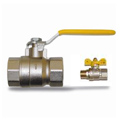 Кран шаровый для газа IVR151, бабочка, в/в 1/2''
